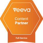 Veeva Full Service Content Partner Badge