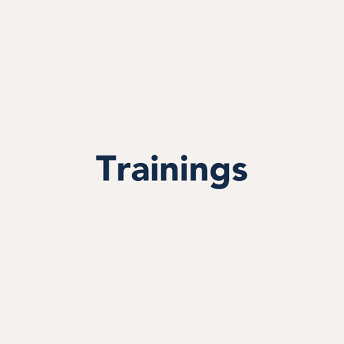 Trainings (Title) (2)